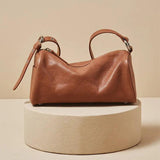 PU Leather Crossbody Bag Women's Shoulder Messenger Boston Bag