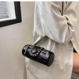 Women's PU Leather Crossbody Shoulder Handbag