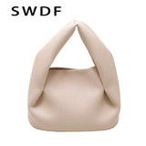 Soft PU Leather Tote Bag Women's Shoulder Crossbody Handbag Purse