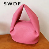 Soft PU Leather Tote Bag Women's Shoulder Crossbody Handbag Purse