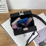 Mini Crossbody Bag Women Box Shape Shoulder Bag Casual Satchels Handbag