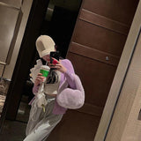 Women's Faux Fur Handbags Winter Ladies Furry Top-handle Bags Candy Female Tote