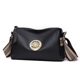 Retro Leather Messenger Bag for Women - Chic Shopping Handbag