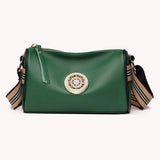 Retro Leather Messenger Bag for Women - Chic Shopping Handbag