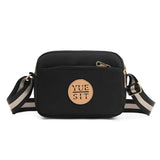 Vintage Nylon Messenger Bag Chains Shoulder Handbags