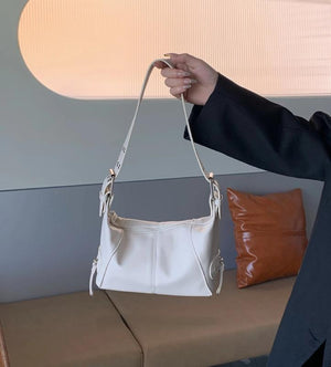 Small Shoulder Bags for Women Pu Leather Ladies Hobos Underarm Bag Casual