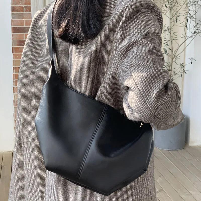 PU Leather Shoulder Bags Large Capacity Crossbody Bag for Women