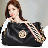 Soft Leather Handbags High Capacity Women's Hand Bag Ladies Shoulder Bags