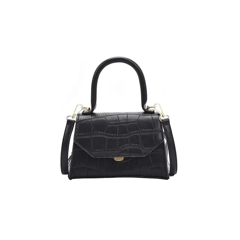 Small PU Leather Handbag Crossbody Bag for Women