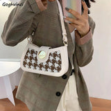 Vintage Ladies Handbag High Daily Shoulder Bag Women Underarm