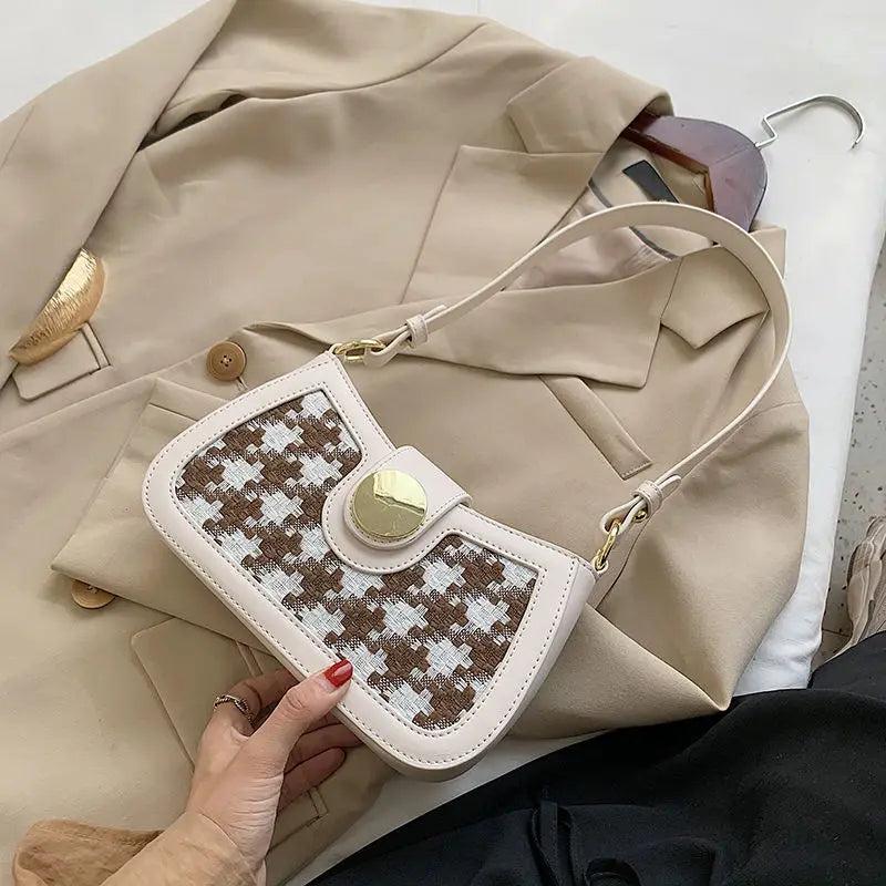 Vintage Ladies Handbag High Daily Shoulder Bag Women Underarm