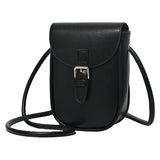 Women's Leather Mini Shoulder Bag Flap Crossbody Purses Handbags