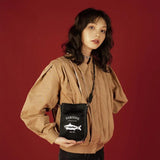 Retro Canned Mobile Phone Bag Lady's Slung Bag