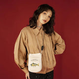 Retro Canned Mobile Phone Bag Lady's Slung Bag