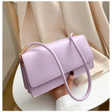 Women's Underarm Bags Style Shoulder Bags Handbags Solid and Ladies Bag