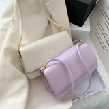 Women's Underarm Bags Style Shoulder Bags Handbags Solid and Ladies Bag