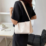 Thick Chain Crossbody Bags PU Leather Shoulder Bags for Women