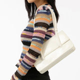 Women Small Tote Purse Handbags PU Leather Ladies Retro Green Shoulder Bag