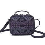 Geometric Holographic Handbag Crossbody Wallet Clutch