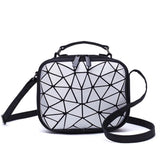 Geometric Holographic Handbag Crossbody Wallet Clutch