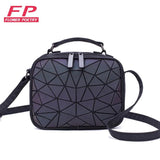Geometric Holographic Handbag Crossbody Wallet Clutch