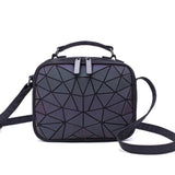 Geometric Holographic Handbag Crossbody Wallet Clutch