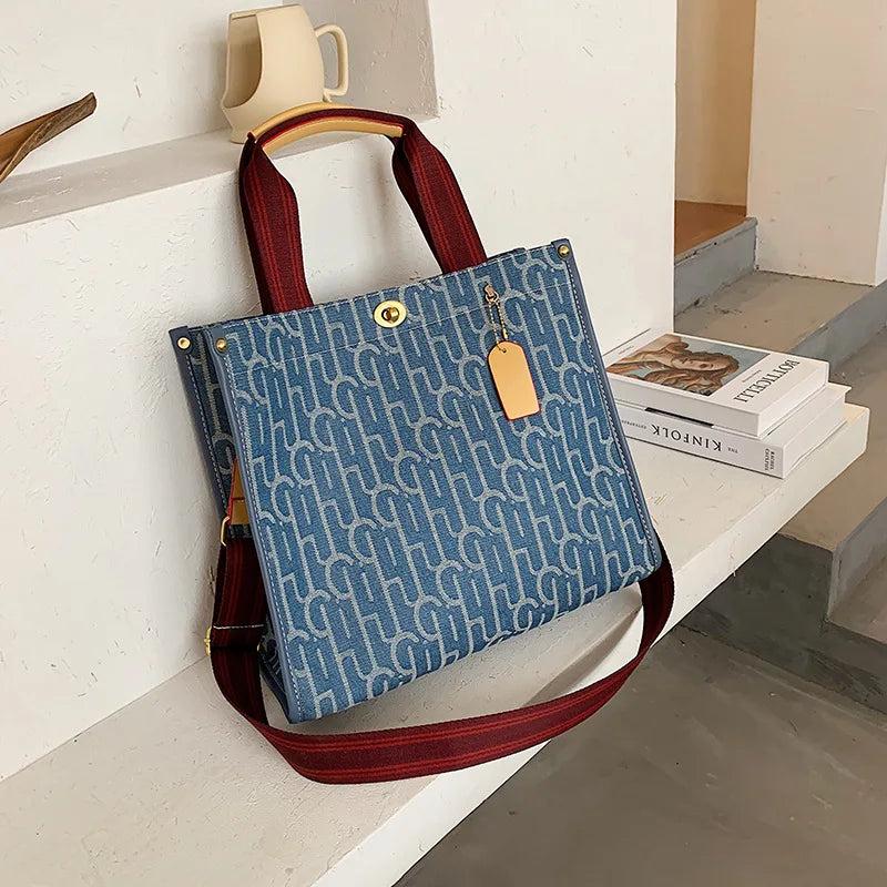 Fashionable Internet Celebrity Canvas Tote Bag