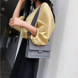 Suede PU Leather Shoulder Crossbody Bag for Women Handbags