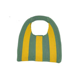 Soft Cotton Knitted Handbag For Women Shoulder Messenger Crochet Bags