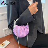 Rhinestone Crossbody Evening Bag Mini Diamond Handle Handbag