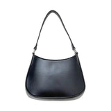 Women Handbag Retro PU Leather Shoulder Bags Crossbody Bag Solid Underarm Bags
