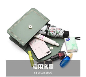 Vintage Chain Shoulder Bag Mini Crossbody Handbag Tote Female Flap Purse