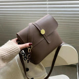 Small Pu Leather Shoulder Bag Women's Handbag