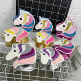 Colorful Embroidery Unicorn Crossbody Messenger Bag