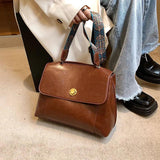 Lady Vintage PU Leather Backpack Crossbody Bag Handbag Totes Satchel