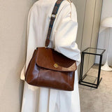 Lady Vintage PU Leather Backpack Crossbody Bag Handbag Totes Satchel