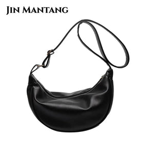 Soft Leather Hobos Bag for Women Shoulder Messenger Purse Handbags