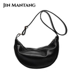 Soft Leather Hobos Bag for Women Shoulder Messenger Purse Handbags