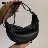 Soft Leather Hobos Bag for Women Shoulder Messenger Purse Handbags