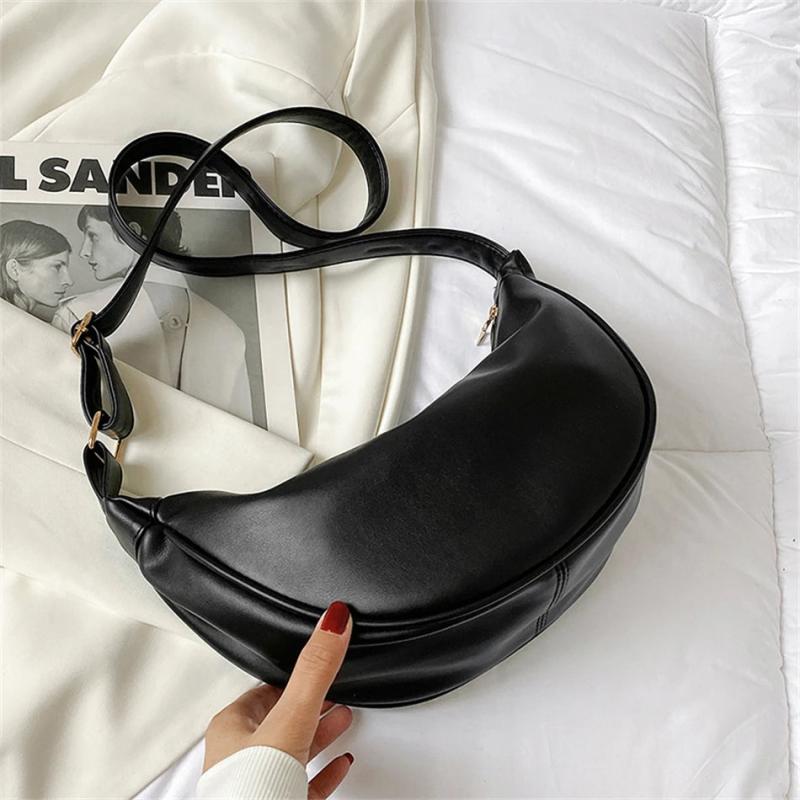 Soft Leather Hobos Bag for Women Shoulder Messenger Purse Handbags