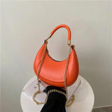 Women Chain Shoulder Underarm Bags Casual Ladies Small Purses Handbags