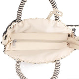 Vintage Rattan Woven Round Handbag Retro Straw Knitted Messenger Bag