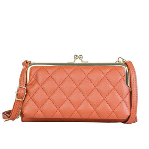 Women's Embroidered Mobile Phone Bag Shoulder Crossbody Handbag