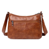 Women's Leather Shoulder Bag Classic Crossbody Handbag