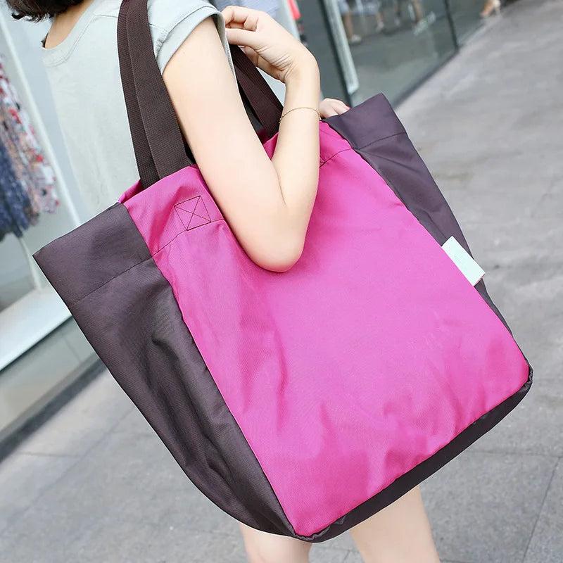 Nylon 10 Handbags Hotsale Vintage Ladies Party Purse Famous Shoulder Shopping Ba