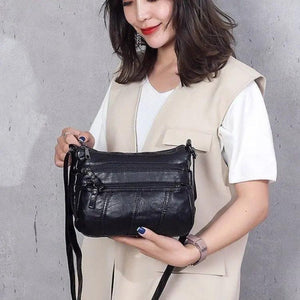 Soft Leather Crossbody Bag for Women Shoulder Handbags