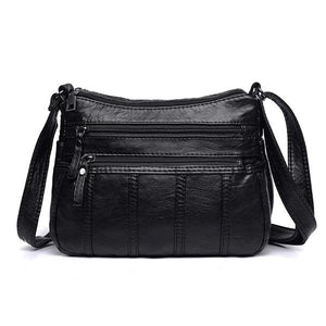 Soft Leather Crossbody Bag for Women Shoulder Handbags