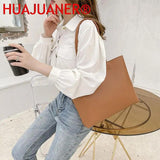 Women Messenger Bag Large Capacity Shoulder Bags Tote Bucket Shopper Bag