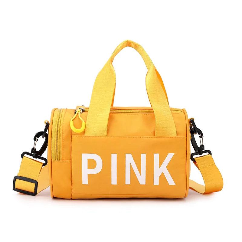 PINK Travel Bag Sports Bag Fitness Bag Women's Crossbody Bag