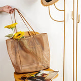 Large-capacity Beach Bag for Women Lightweight Portable Shoulder Tote